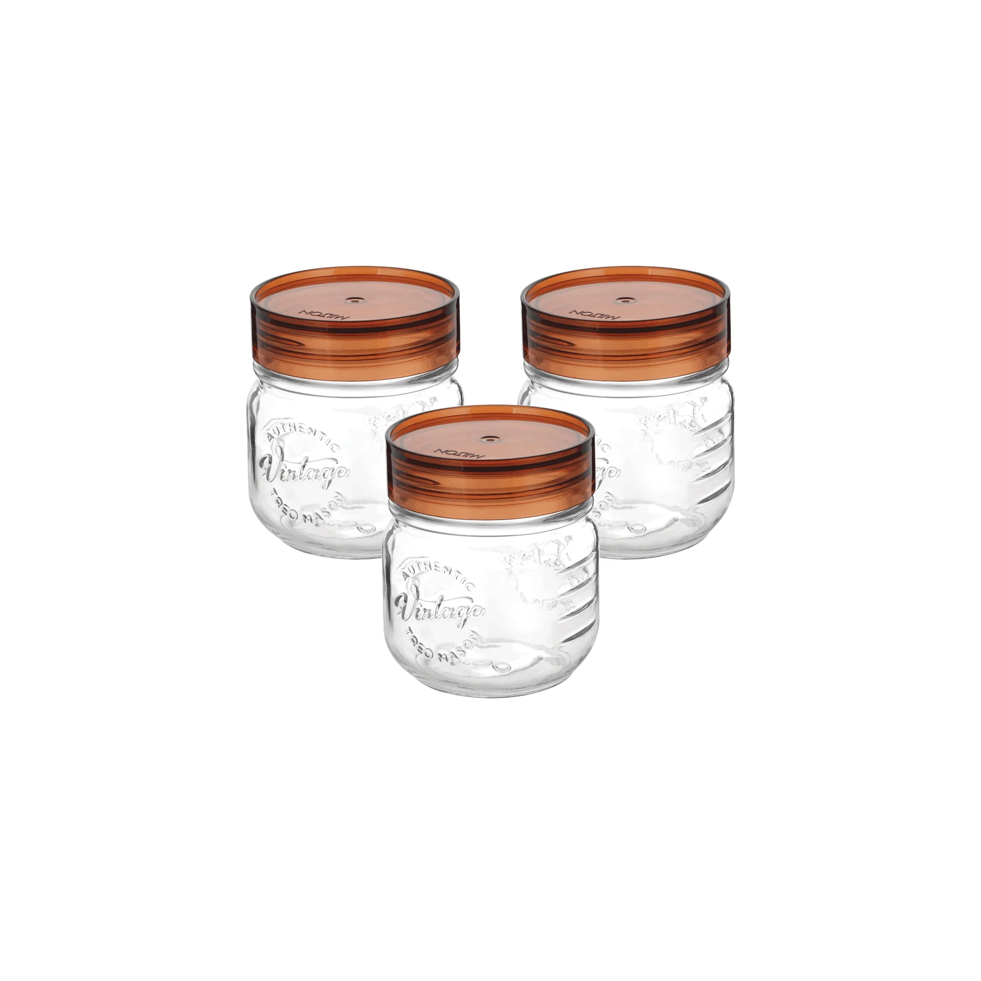 Vintage Glass Jar With Lid (Treo by Milton) - Image 14