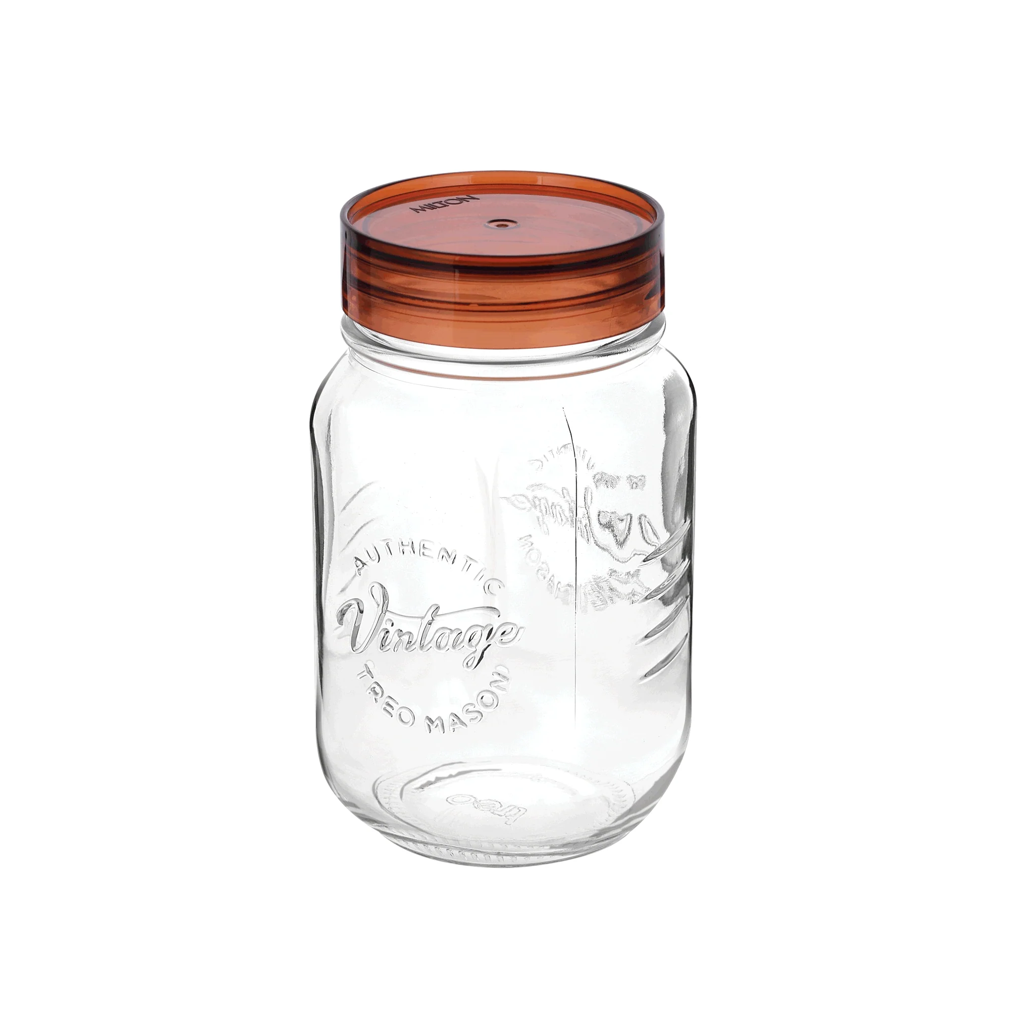 Vintage Glass Jar With Lid (Treo by Milton) - Image 15